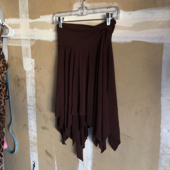 Adorable Fairy Asymmetrical Mini/Midi Skirt - Picture 4 of 5